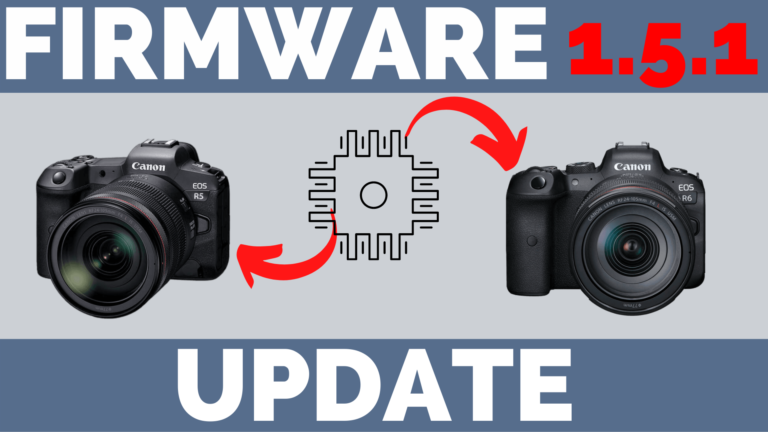 Lire la suite à propos de l’article Mise à jour du Firmware (1.5.1) pour le Canon EOS R5 et EOS R6