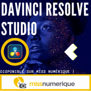 DaVinci Resolve Studio Miss numérique